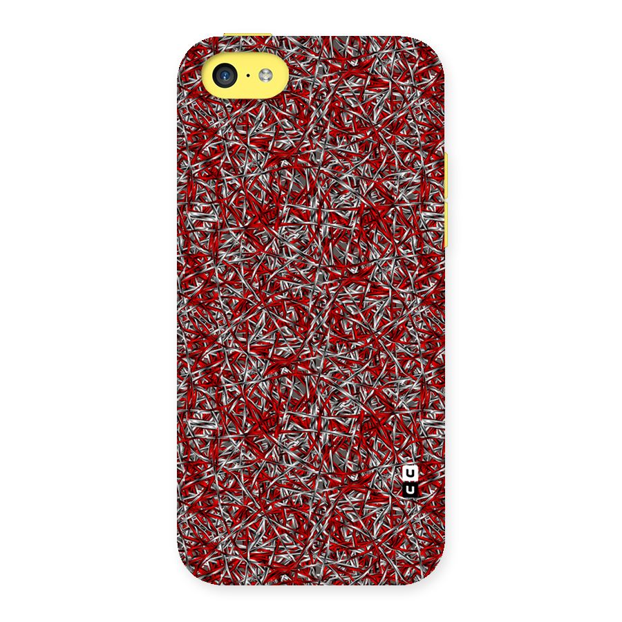 Abstract Threads Back Case for iPhone 5C