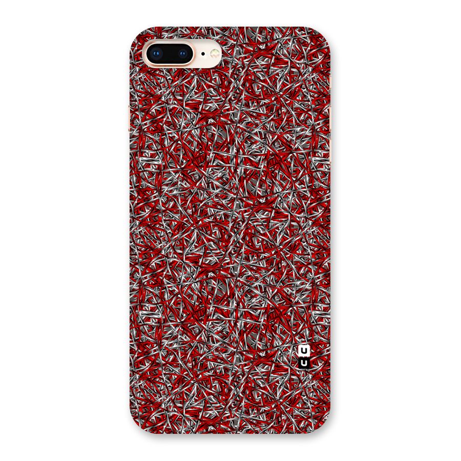 Abstract Threads Back Case for iPhone 8 Plus