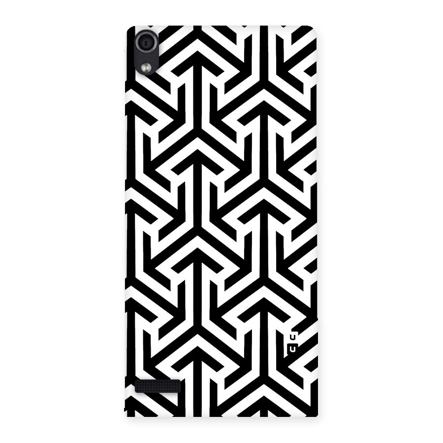 Abstract Triple Arrows Back Case for Ascend P6