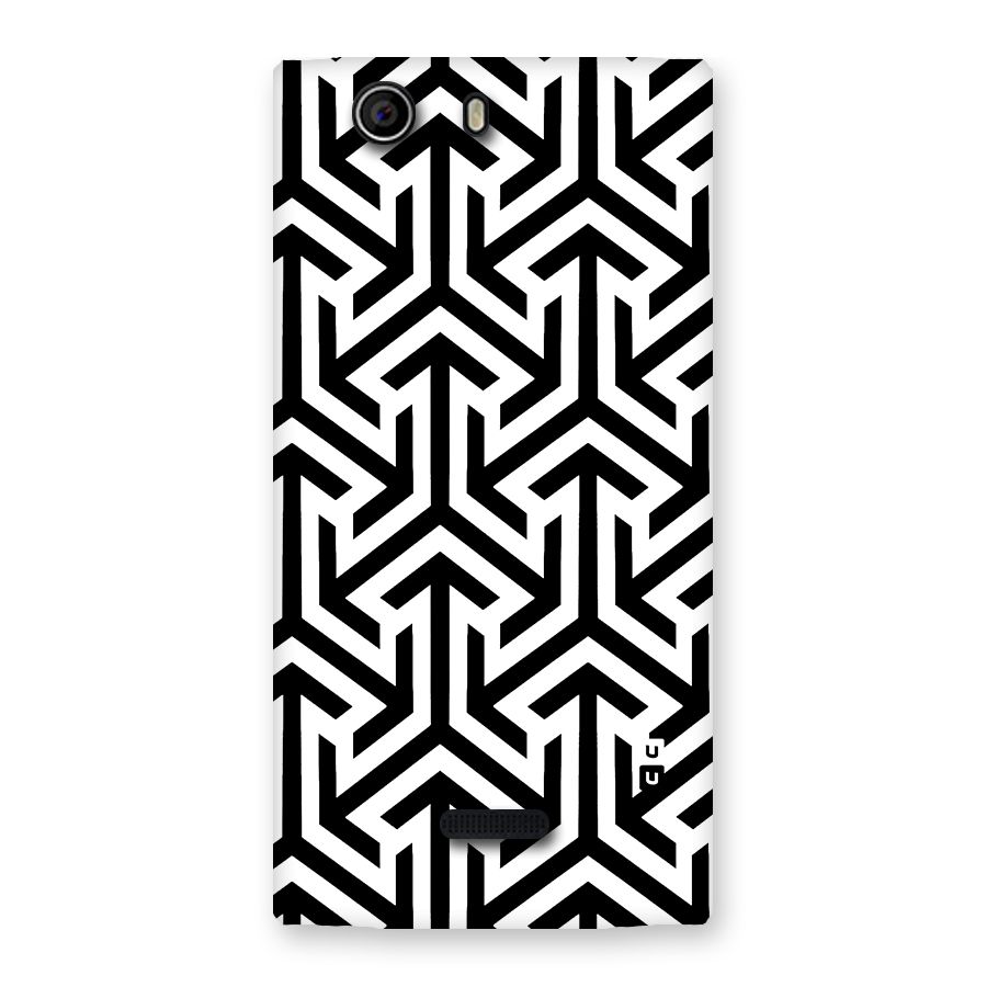 Abstract Triple Arrows Back Case for Canvas Nitro 2 E311
