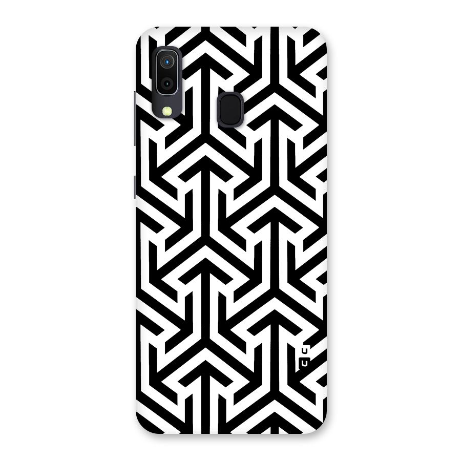 Abstract Triple Arrows Back Case for Galaxy A20