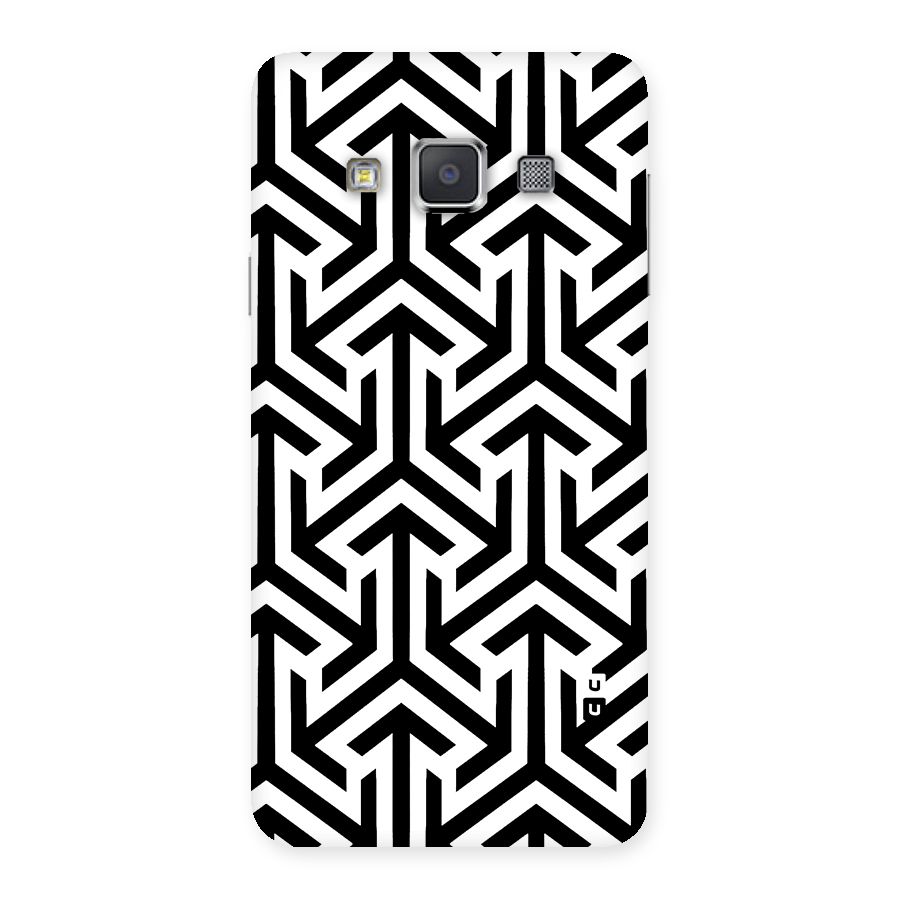 Abstract Triple Arrows Back Case for Galaxy A3