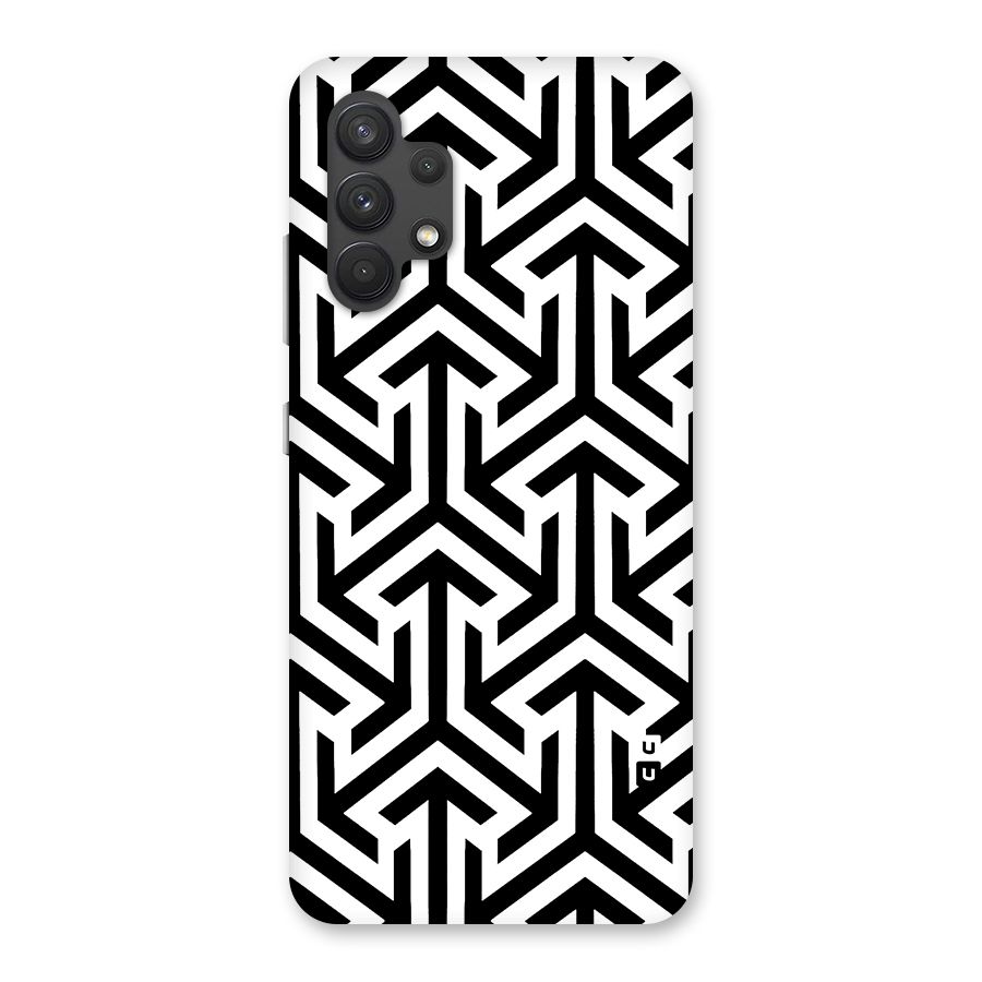 Abstract Triple Arrows Back Case for Galaxy A32