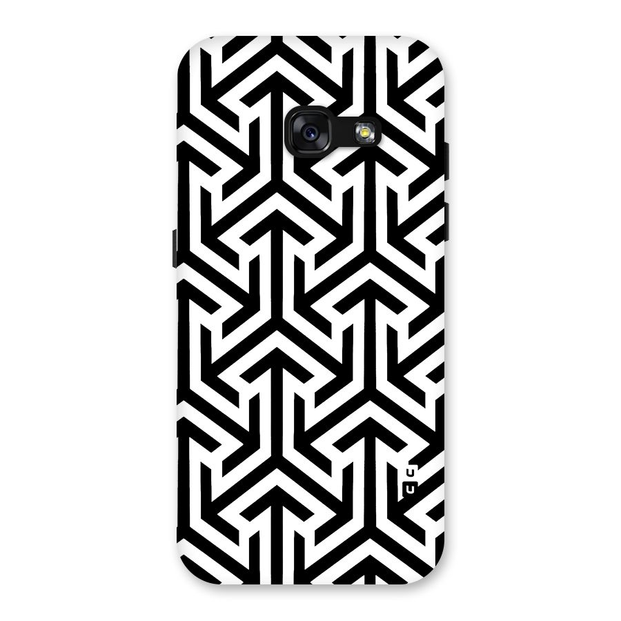 Abstract Triple Arrows Back Case for Galaxy A3 (2017)