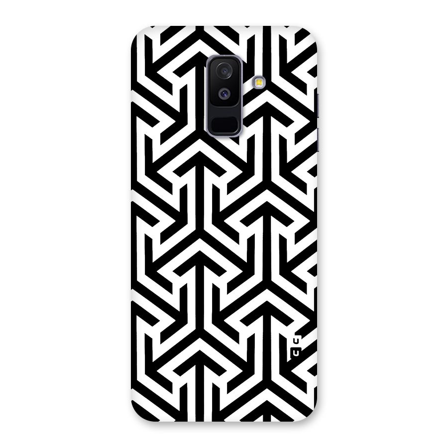 Abstract Triple Arrows Back Case for Galaxy A6 Plus