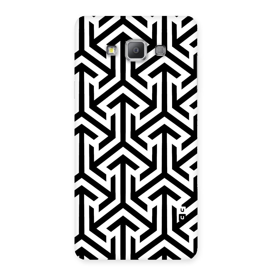 Abstract Triple Arrows Back Case for Galaxy A7