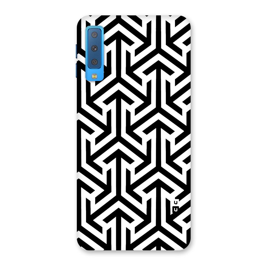 Abstract Triple Arrows Back Case for Galaxy A7 (2018)