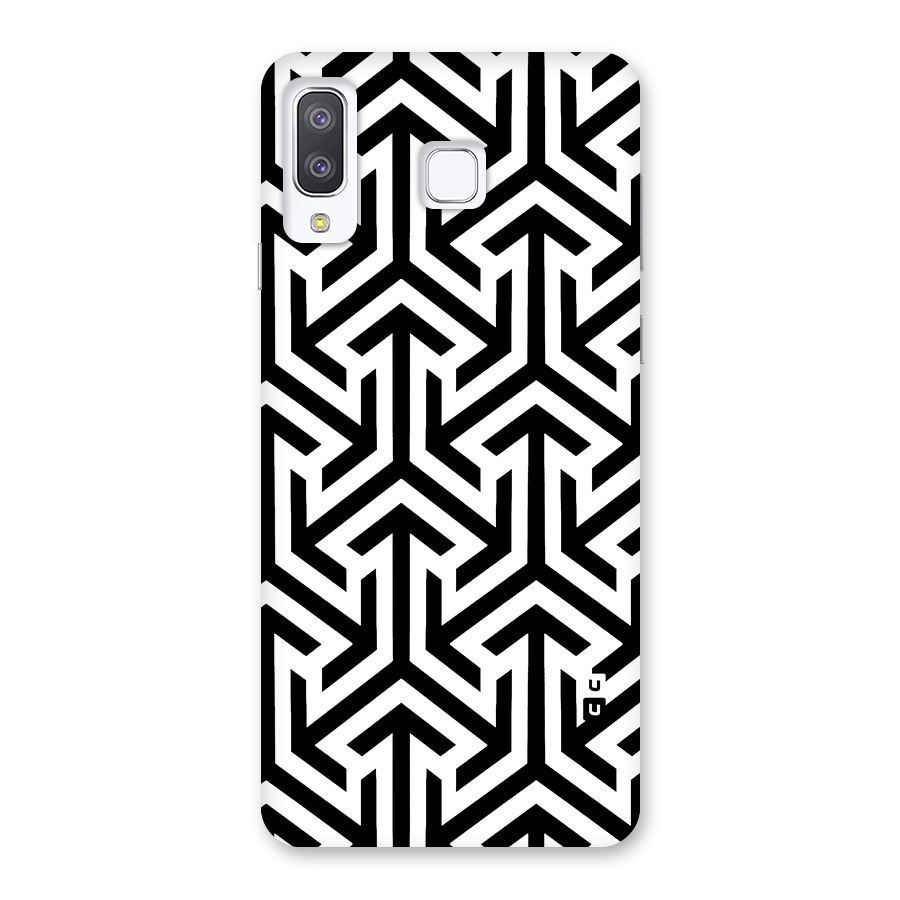 Abstract Triple Arrows Back Case for Galaxy A8 Star