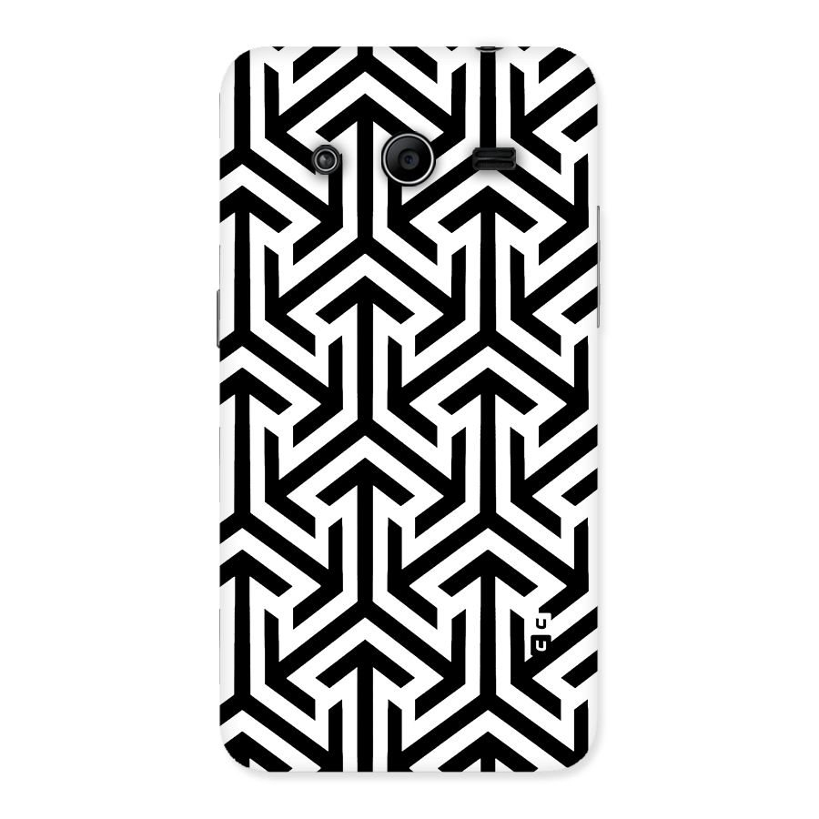 Abstract Triple Arrows Back Case for Galaxy Core 2