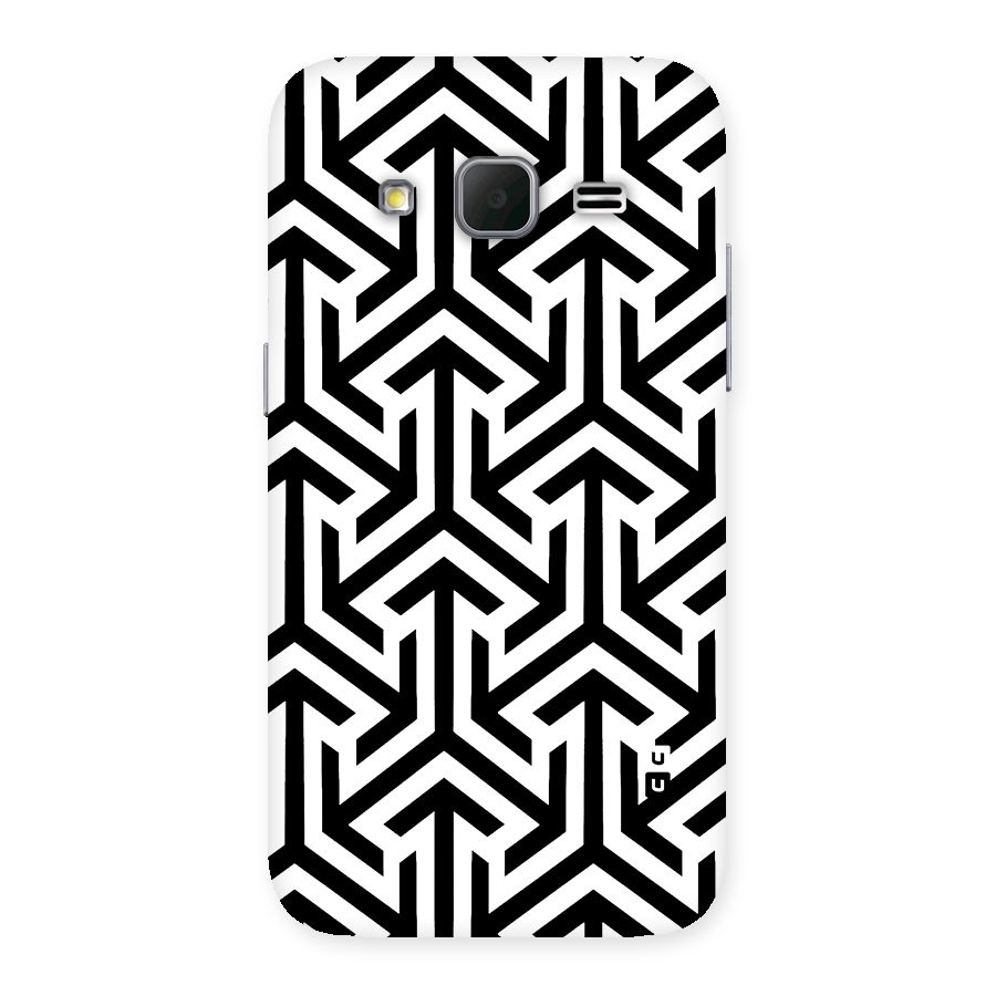 Abstract Triple Arrows Back Case for Galaxy Core Prime
