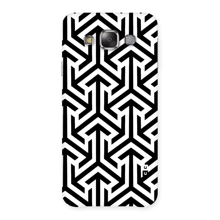 Abstract Triple Arrows Back Case for Galaxy E7