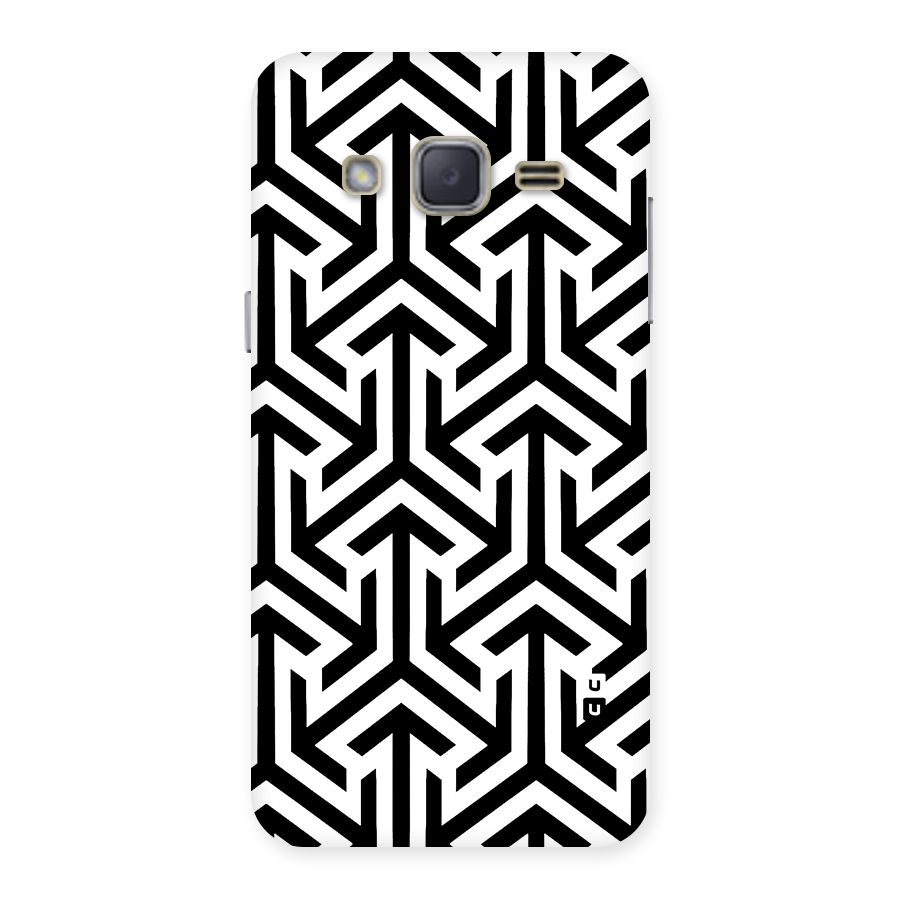Abstract Triple Arrows Back Case for Galaxy J2