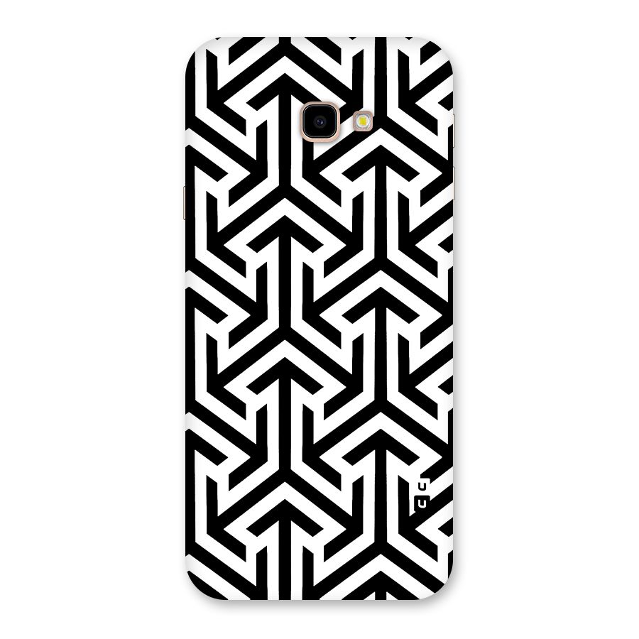 Abstract Triple Arrows Back Case for Galaxy J4 Plus