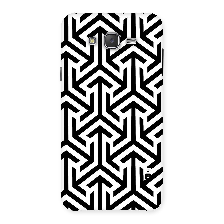 Abstract Triple Arrows Back Case for Galaxy J7