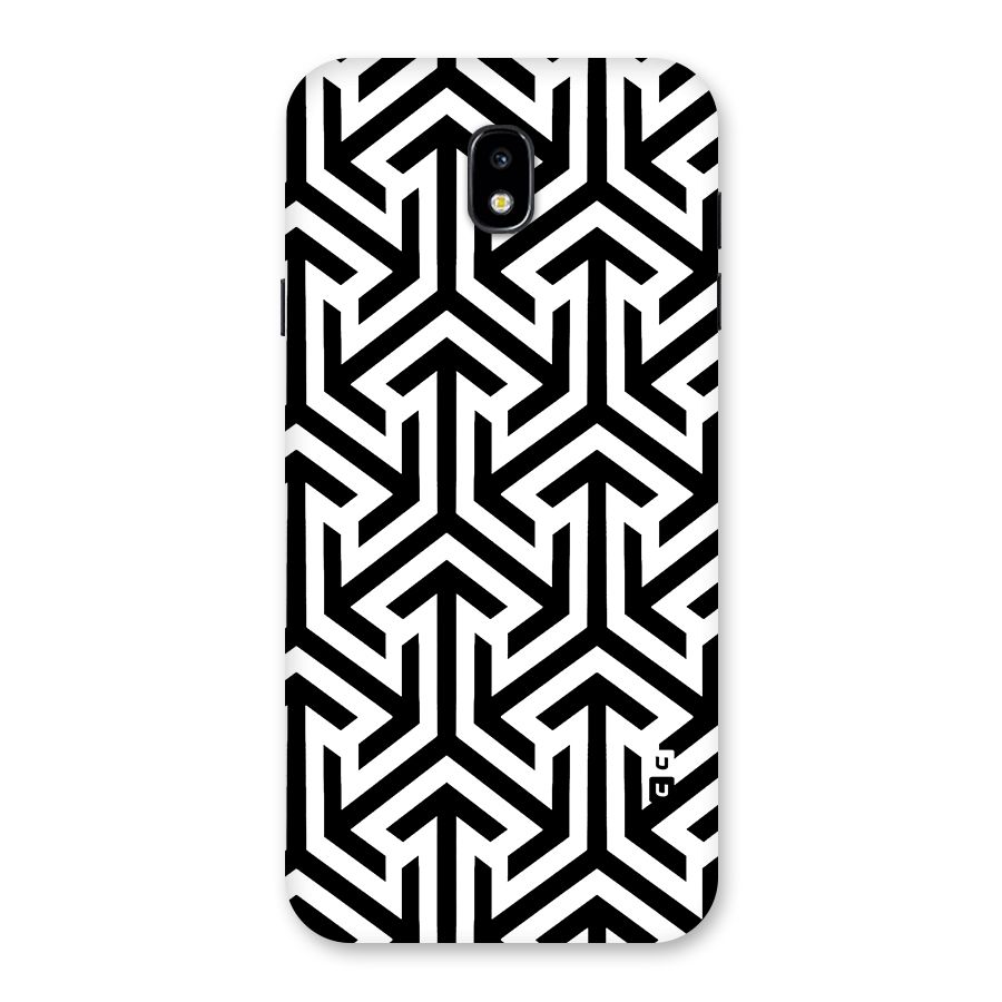 Abstract Triple Arrows Back Case for Galaxy J7 Pro
