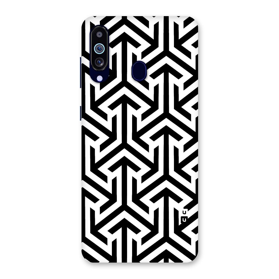 Abstract Triple Arrows Back Case for Galaxy M40