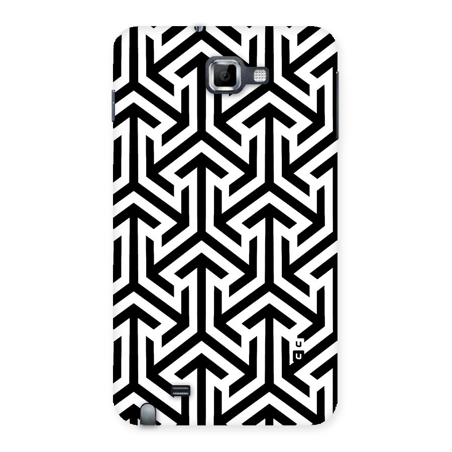 Abstract Triple Arrows Back Case for Galaxy Note