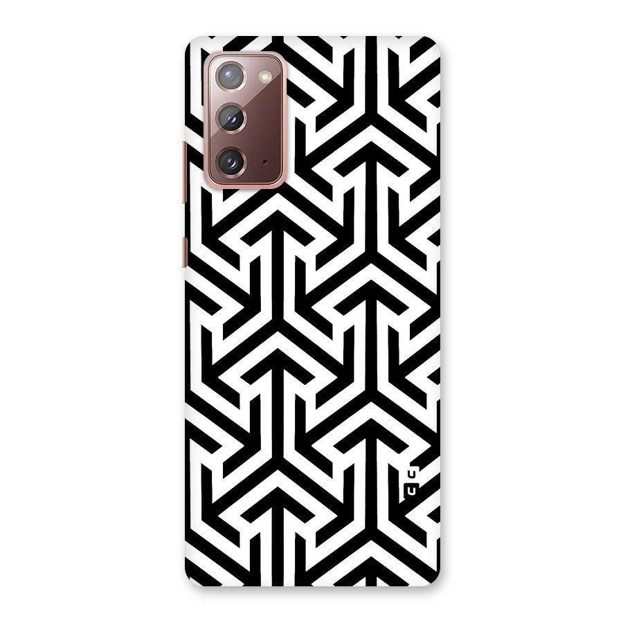 Abstract Triple Arrows Back Case for Galaxy Note 20