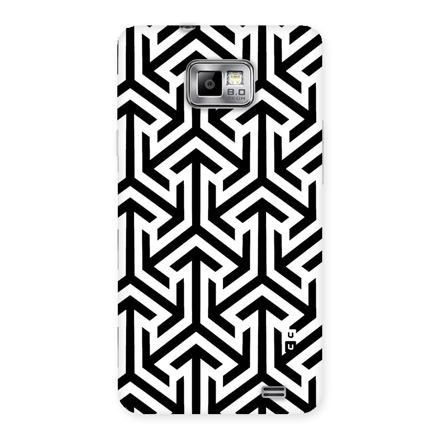 Abstract Triple Arrows Back Case for Galaxy S2
