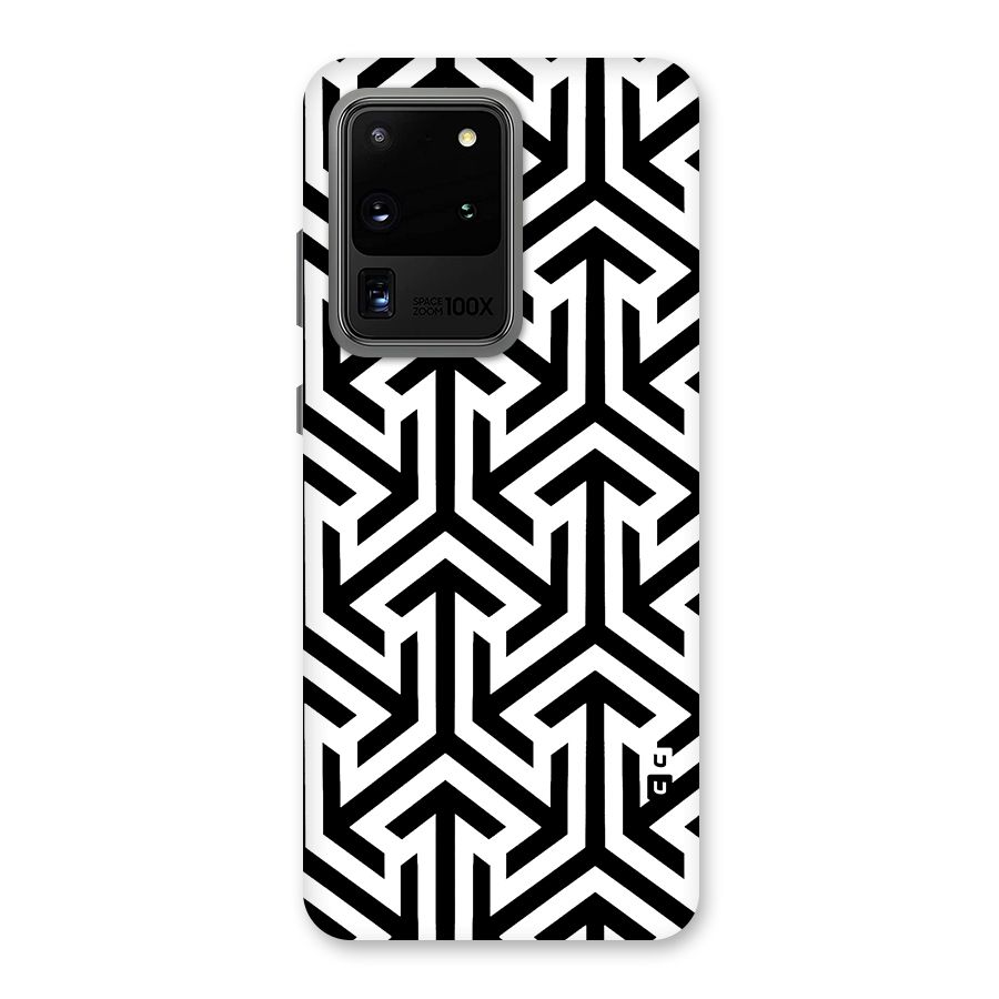 Abstract Triple Arrows Back Case for Galaxy S20 Ultra