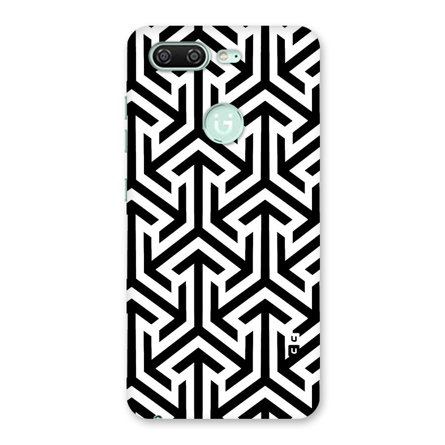 Abstract Triple Arrows Back Case for Gionee S10