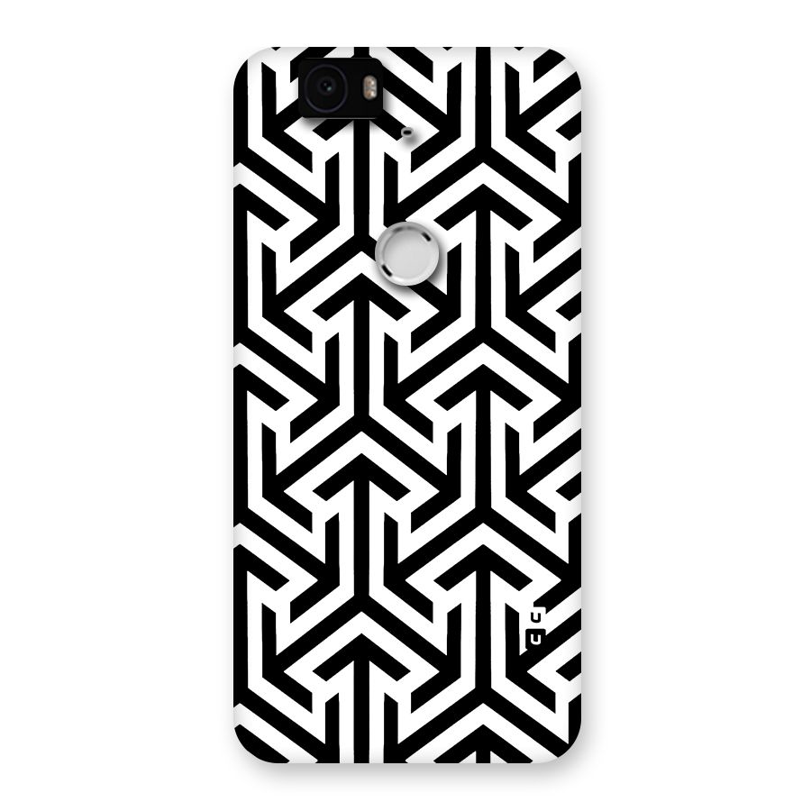 Abstract Triple Arrows Back Case for Google Nexus-6P