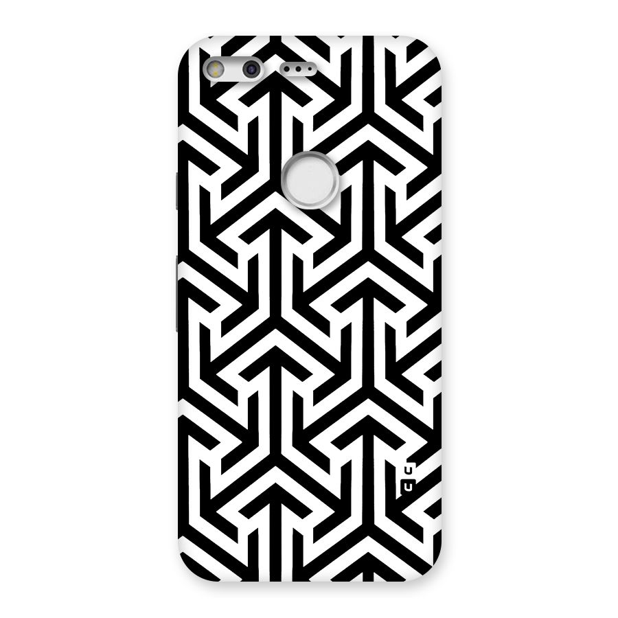 Abstract Triple Arrows Back Case for Google Pixel