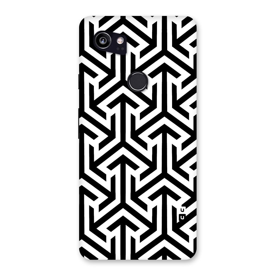 Abstract Triple Arrows Back Case for Google Pixel 2 XL