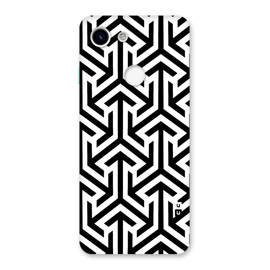 Abstract Triple Arrows Back Case for Google Pixel 3