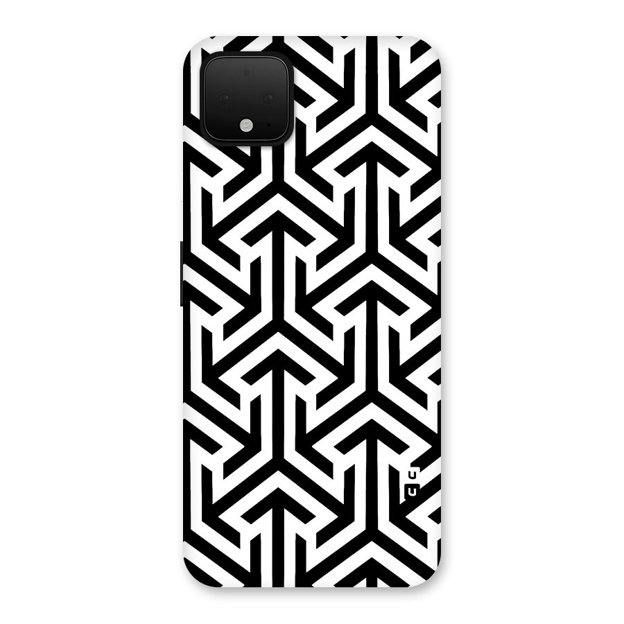 Abstract Triple Arrows Back Case for Google Pixel 4 XL