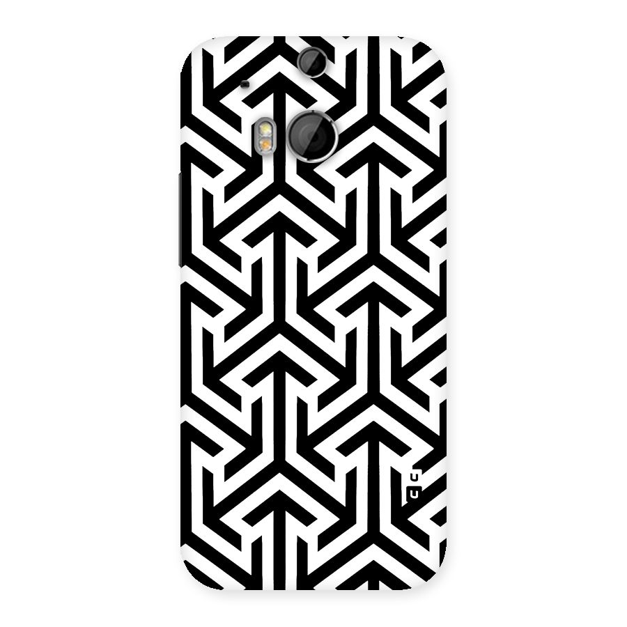 Abstract Triple Arrows Back Case for HTC One M8