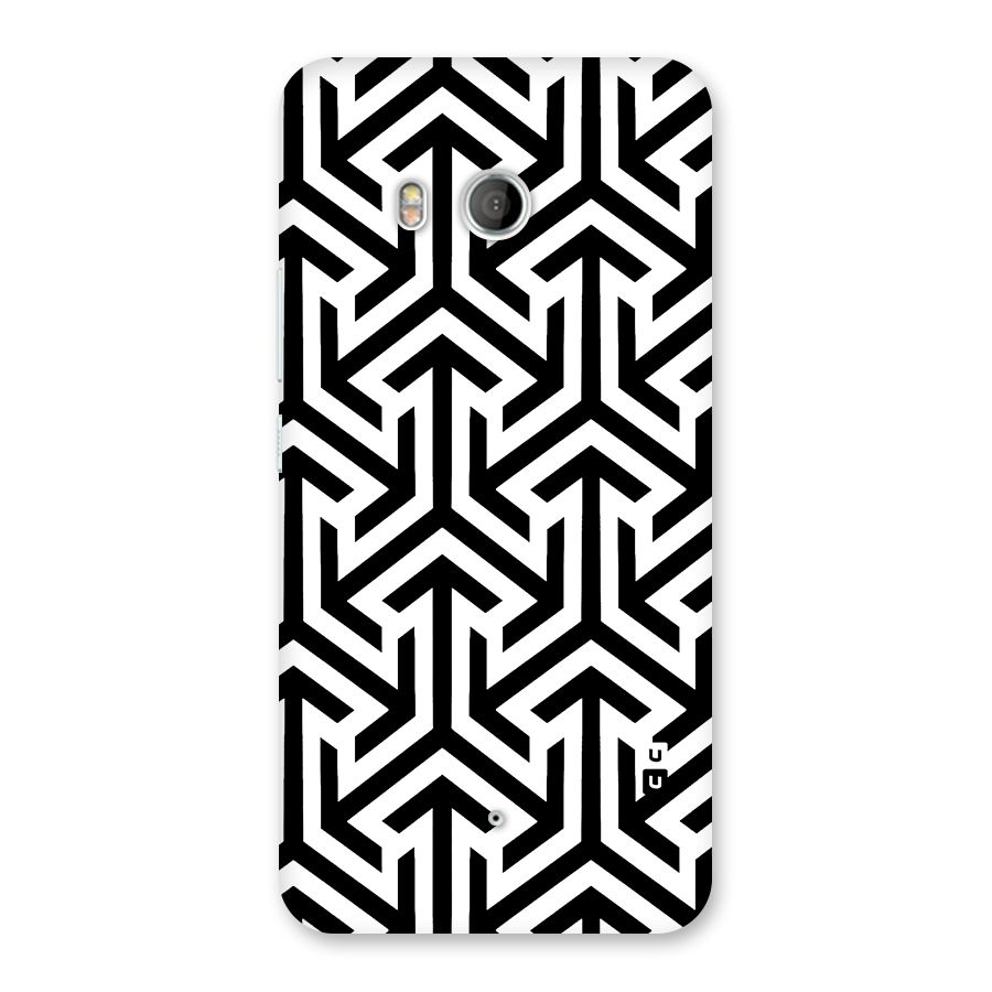 Abstract Triple Arrows Back Case for HTC U11