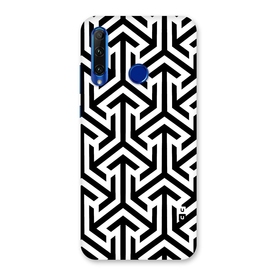 Abstract Triple Arrows Back Case for Honor 20i