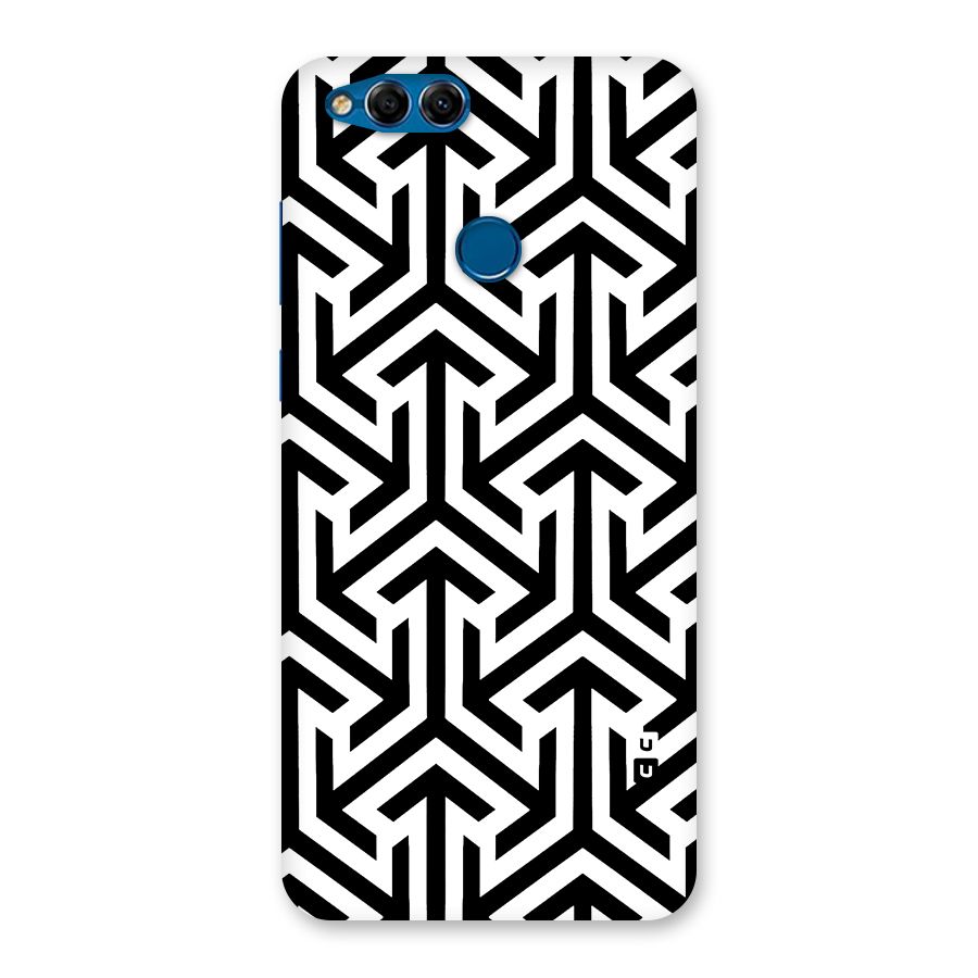 Abstract Triple Arrows Back Case for Honor 7X