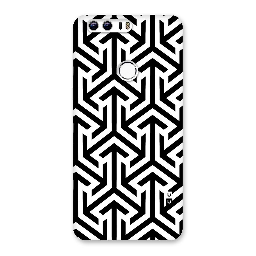Abstract Triple Arrows Back Case for Honor 8