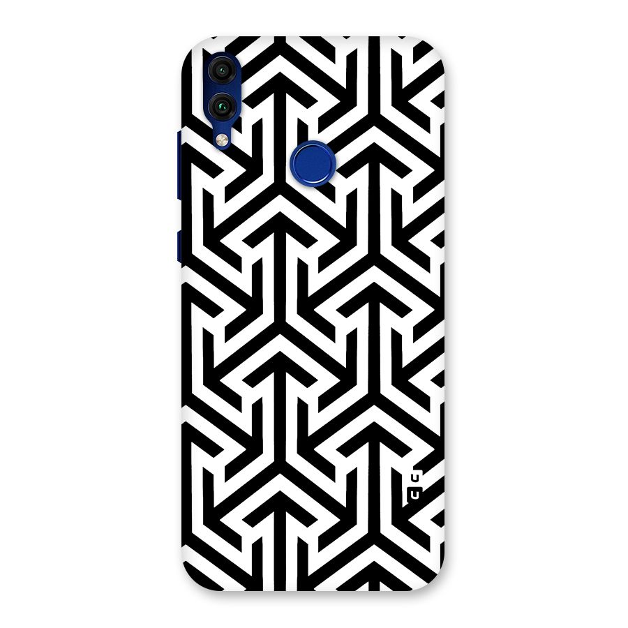 Abstract Triple Arrows Back Case for Honor 8C
