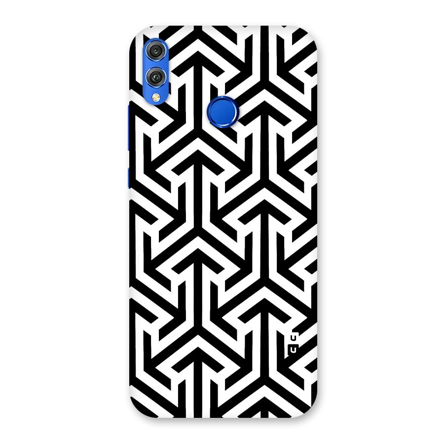 Abstract Triple Arrows Back Case for Honor 8X