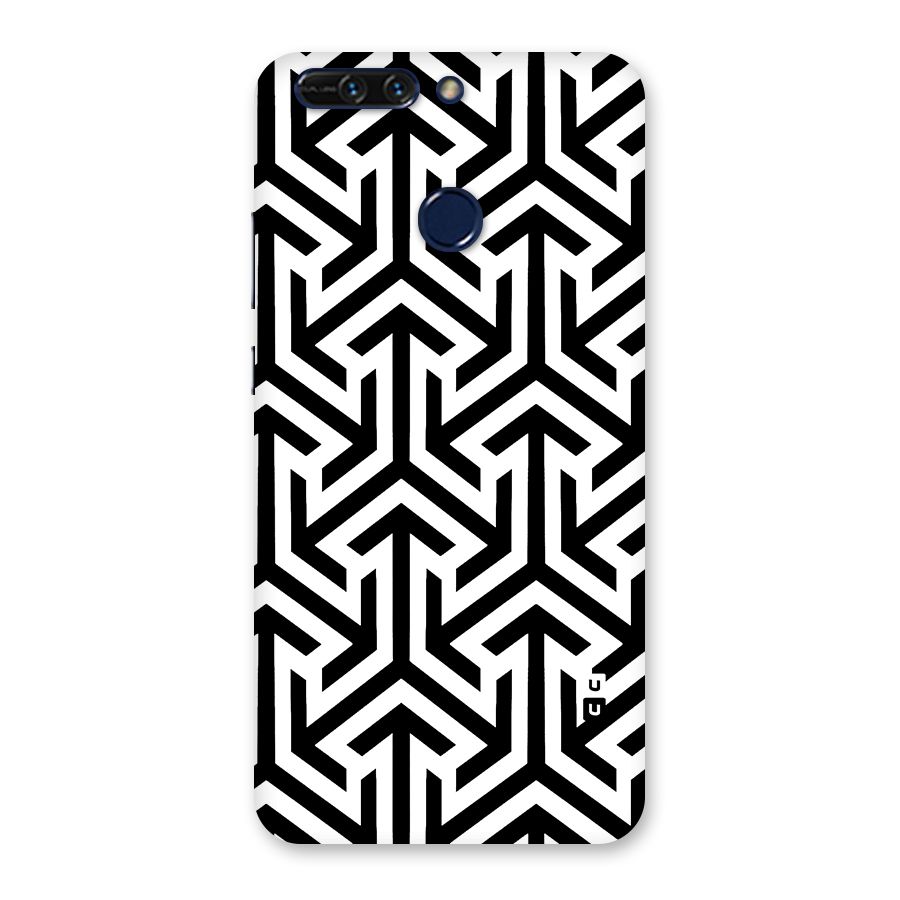 Abstract Triple Arrows Back Case for Honor 8 Pro