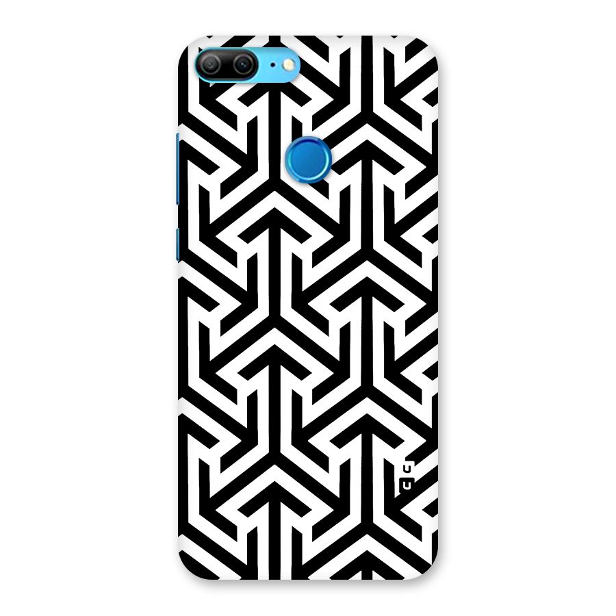 Abstract Triple Arrows Back Case for Honor 9 Lite