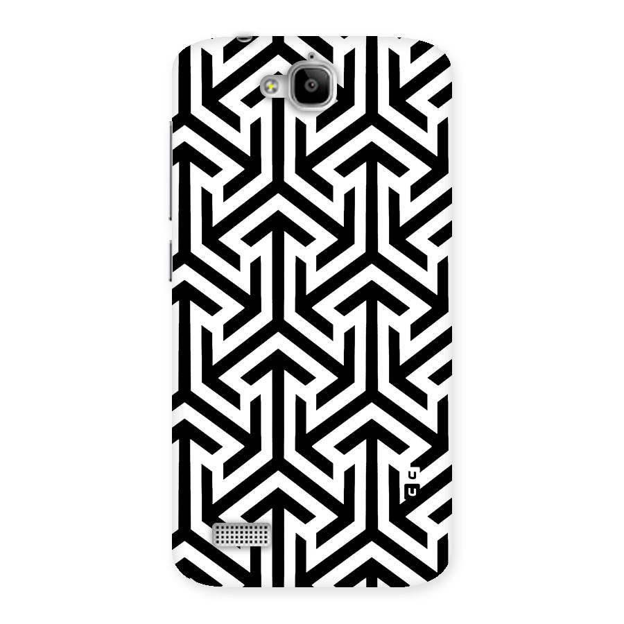 Abstract Triple Arrows Back Case for Honor Holly