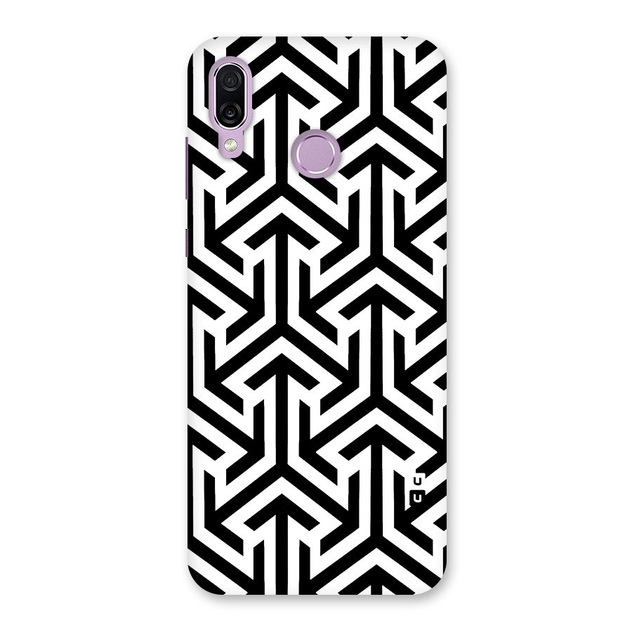 Abstract Triple Arrows Back Case for Honor Play