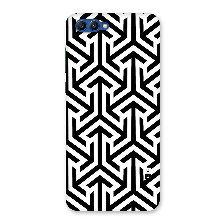 Abstract Triple Arrows Back Case for Honor View 10