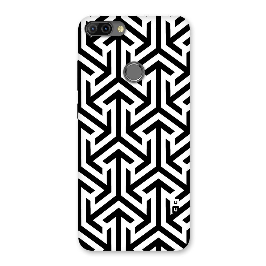 Abstract Triple Arrows Back Case for Infinix Hot 6 Pro