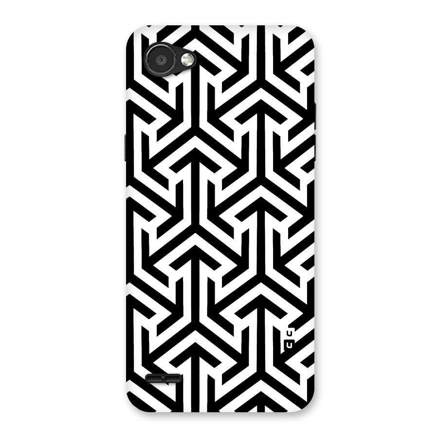 Abstract Triple Arrows Back Case for LG Q6