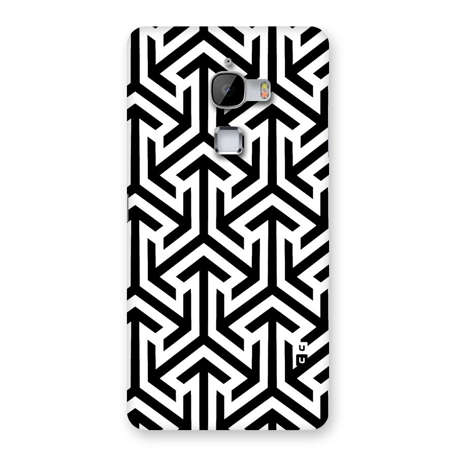 Abstract Triple Arrows Back Case for LeTv Le Max