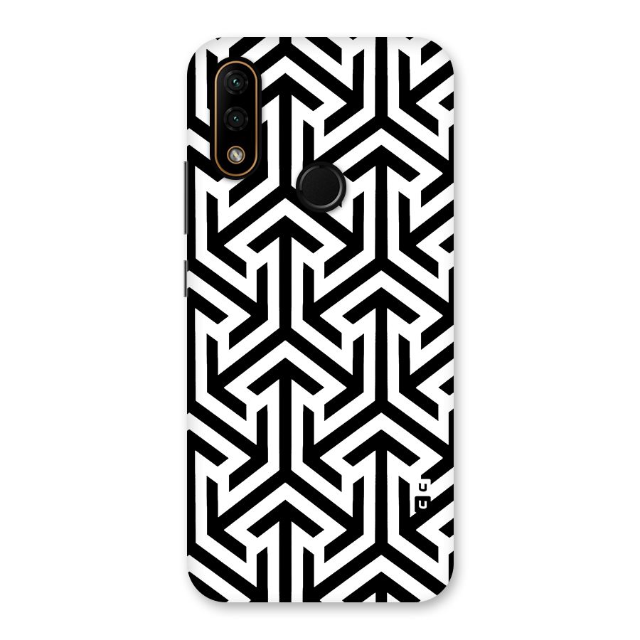 Abstract Triple Arrows Back Case for Lenovo A6 Note