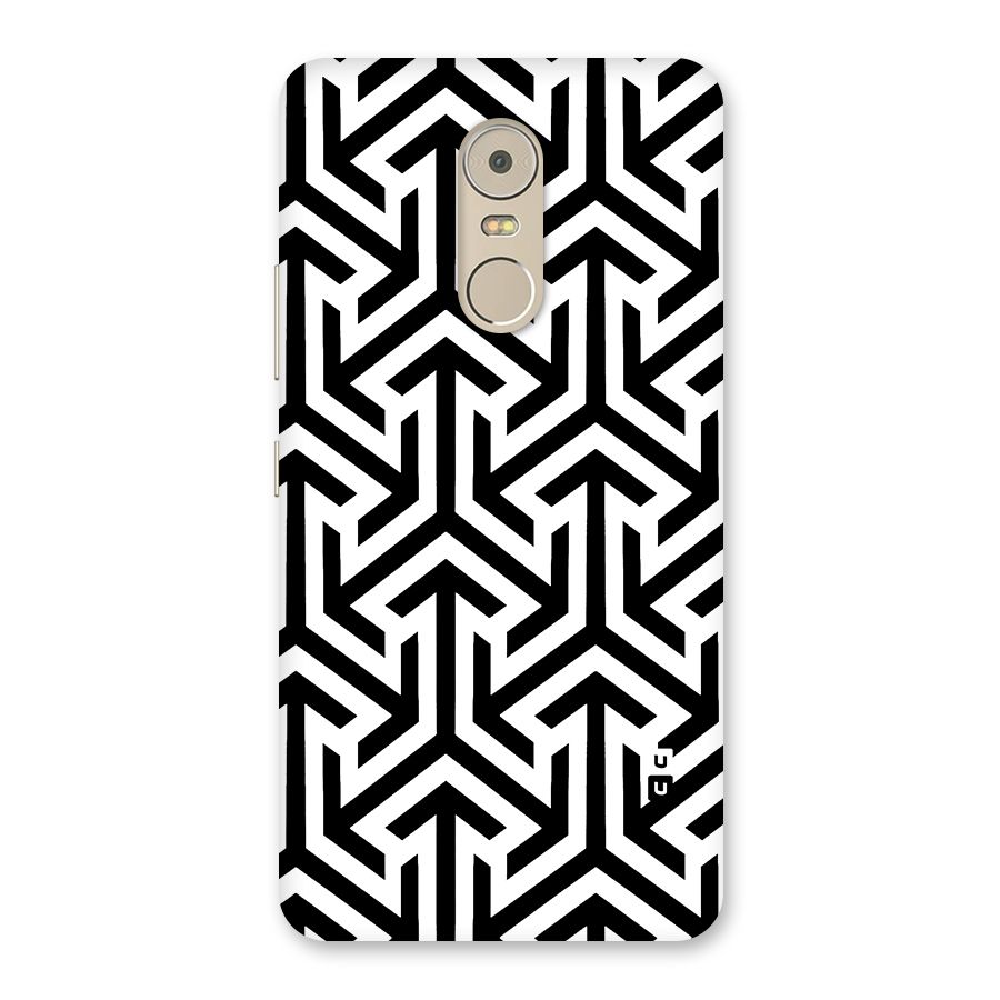 Abstract Triple Arrows Back Case for Lenovo K6 Note