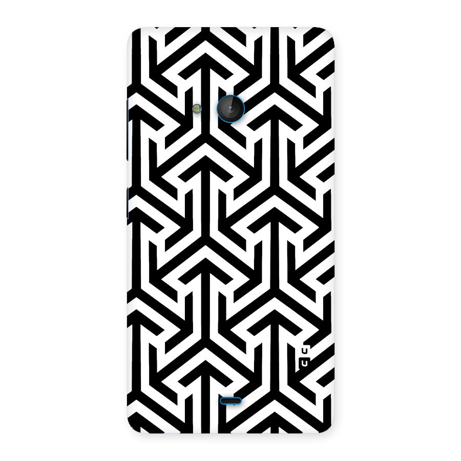 Abstract Triple Arrows Back Case for Lumia 540