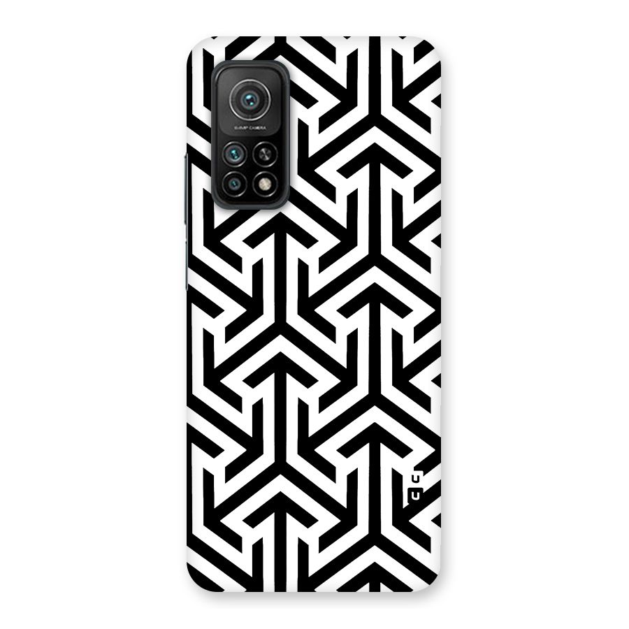 Abstract Triple Arrows Back Case for Mi 10T 5G