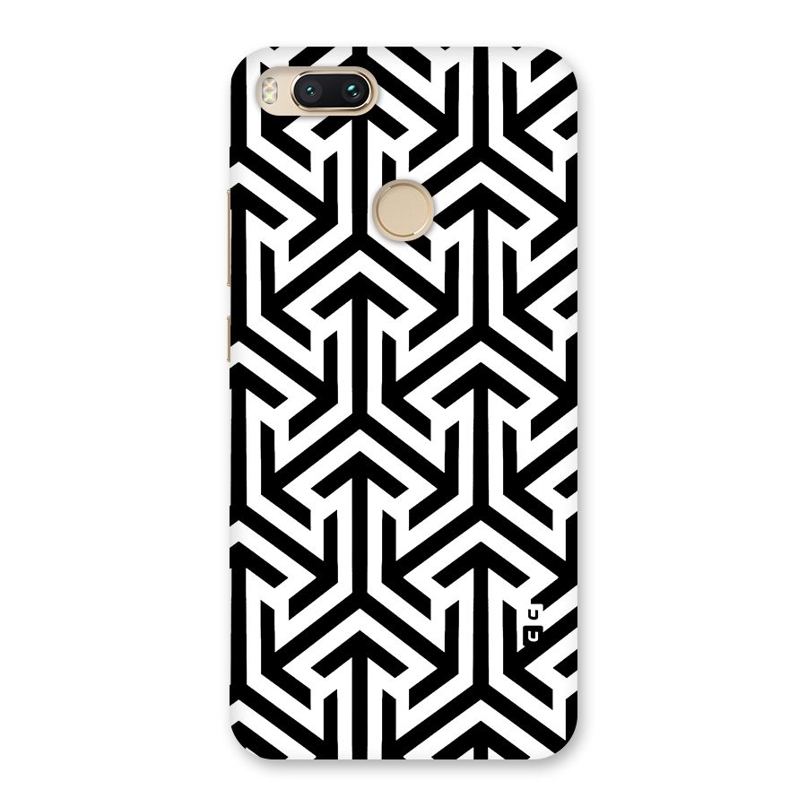 Abstract Triple Arrows Back Case for Mi A1